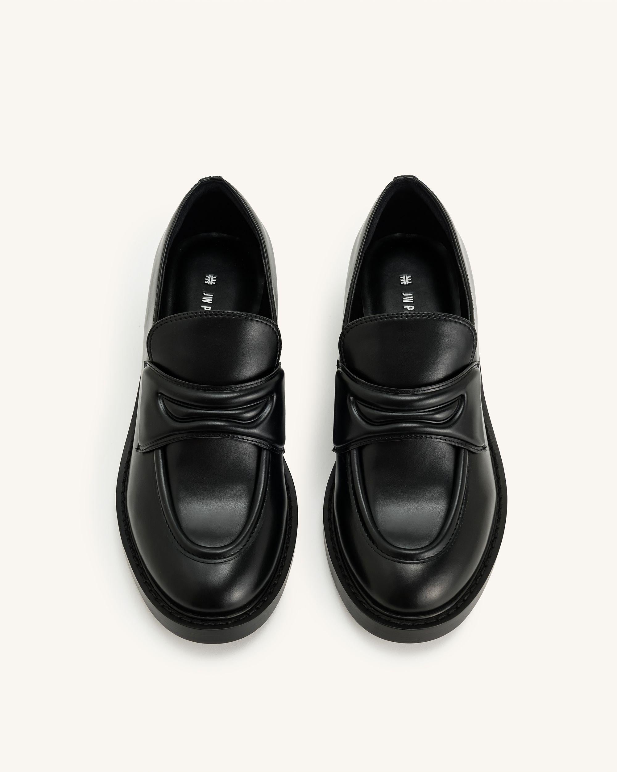 Micah Chunky Loafer - Black