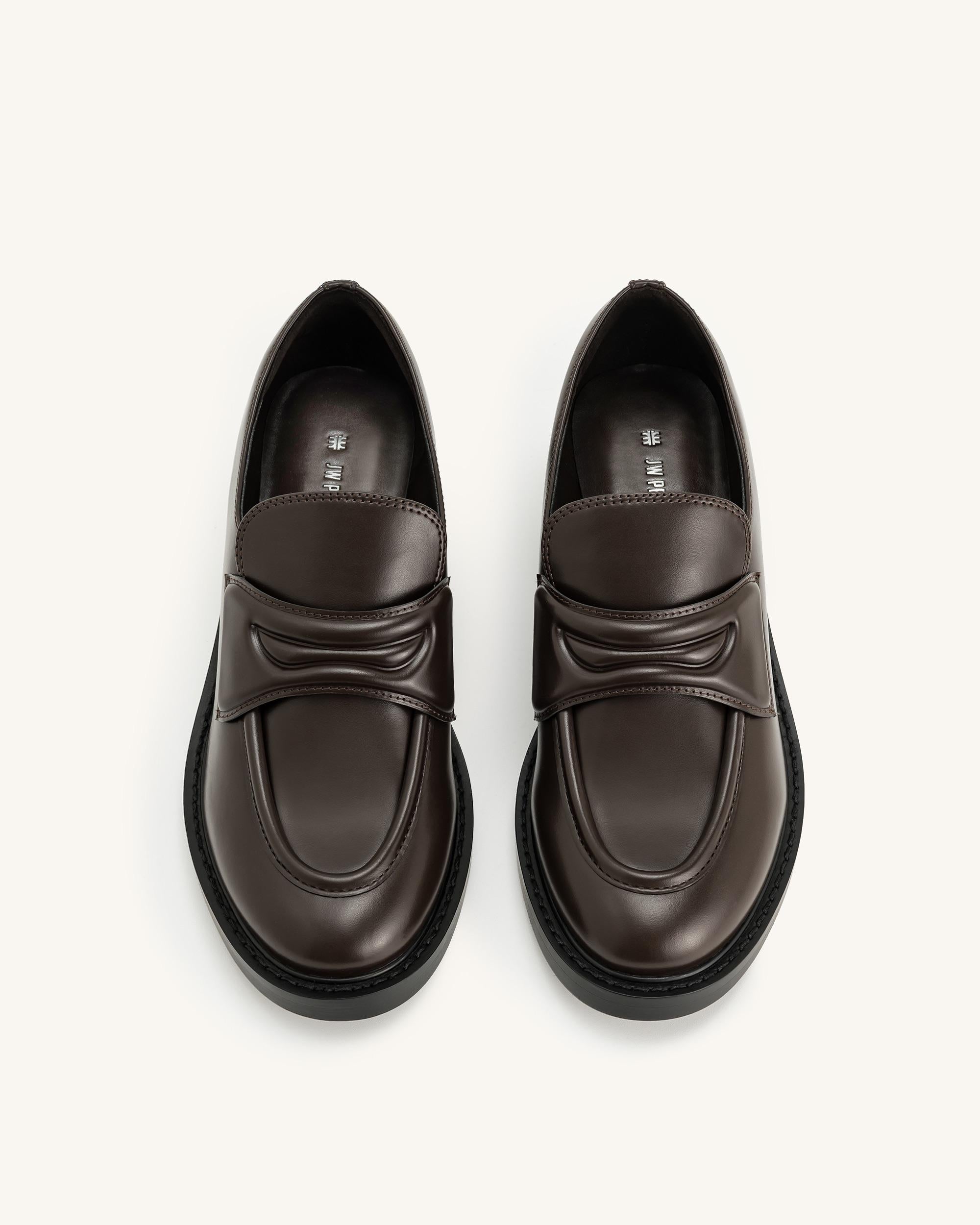 Micah Chunky Loafer - Brown