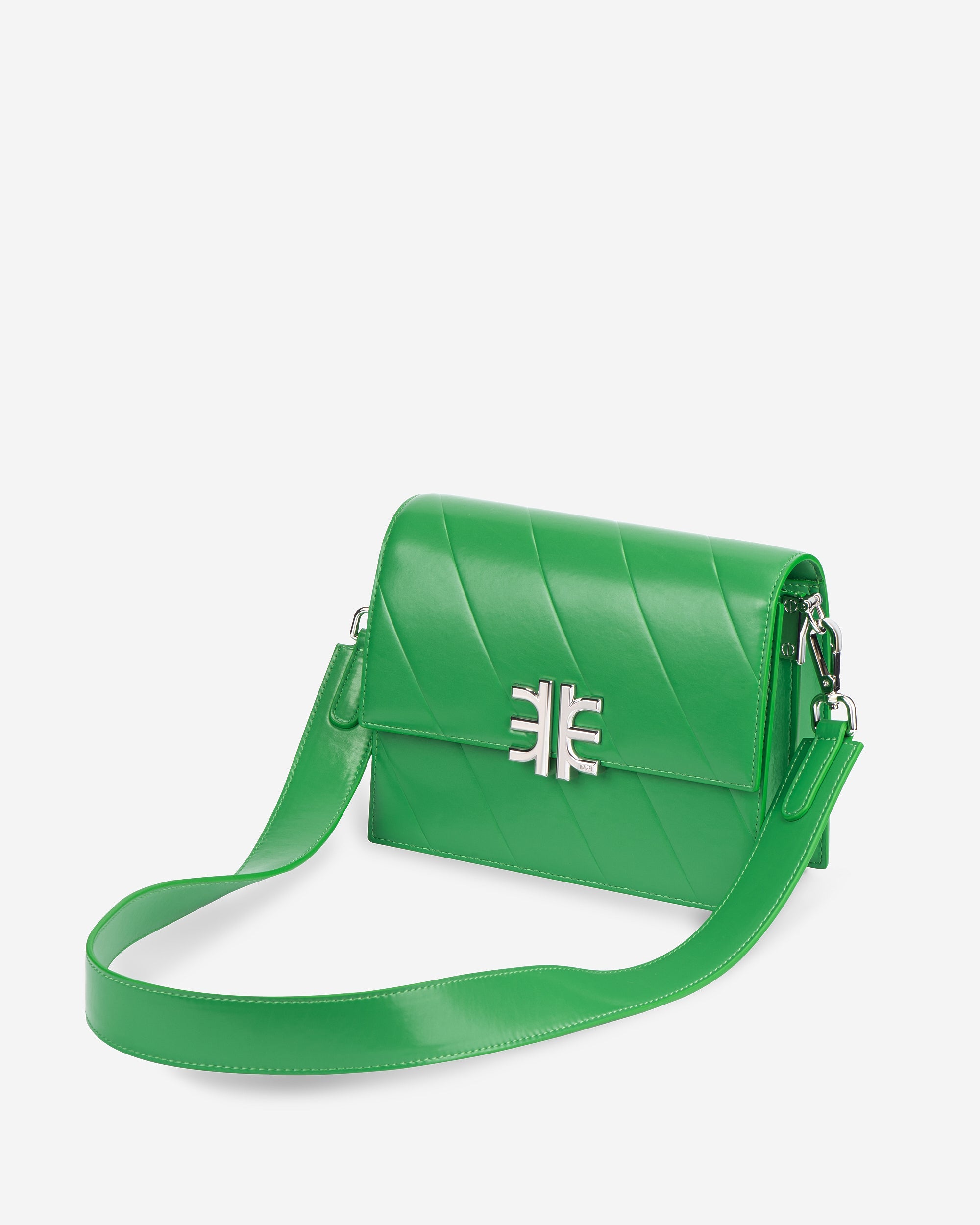 Mira Mini Flap Bag - Grass Green