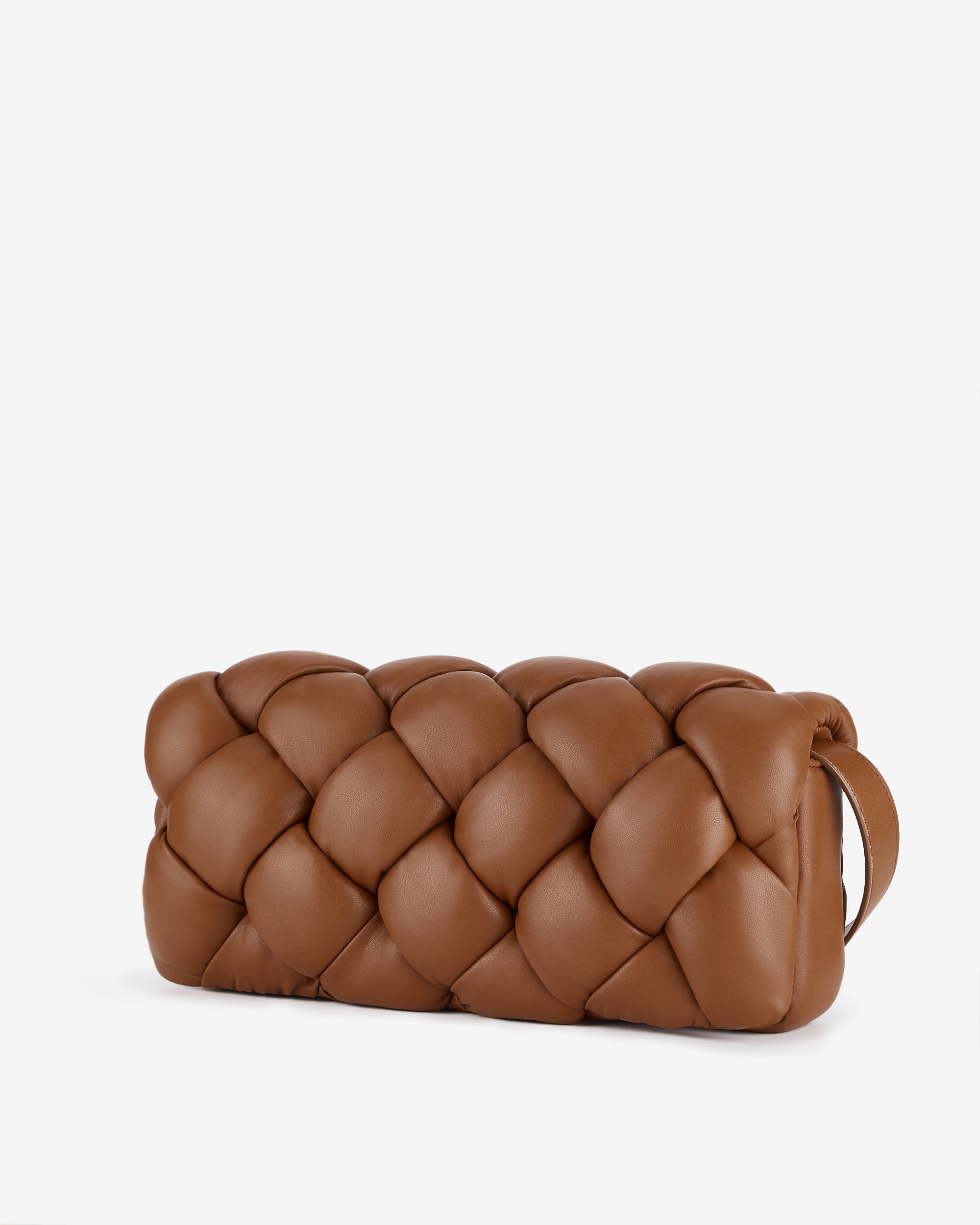 Maze Shoulder Bag - Brown