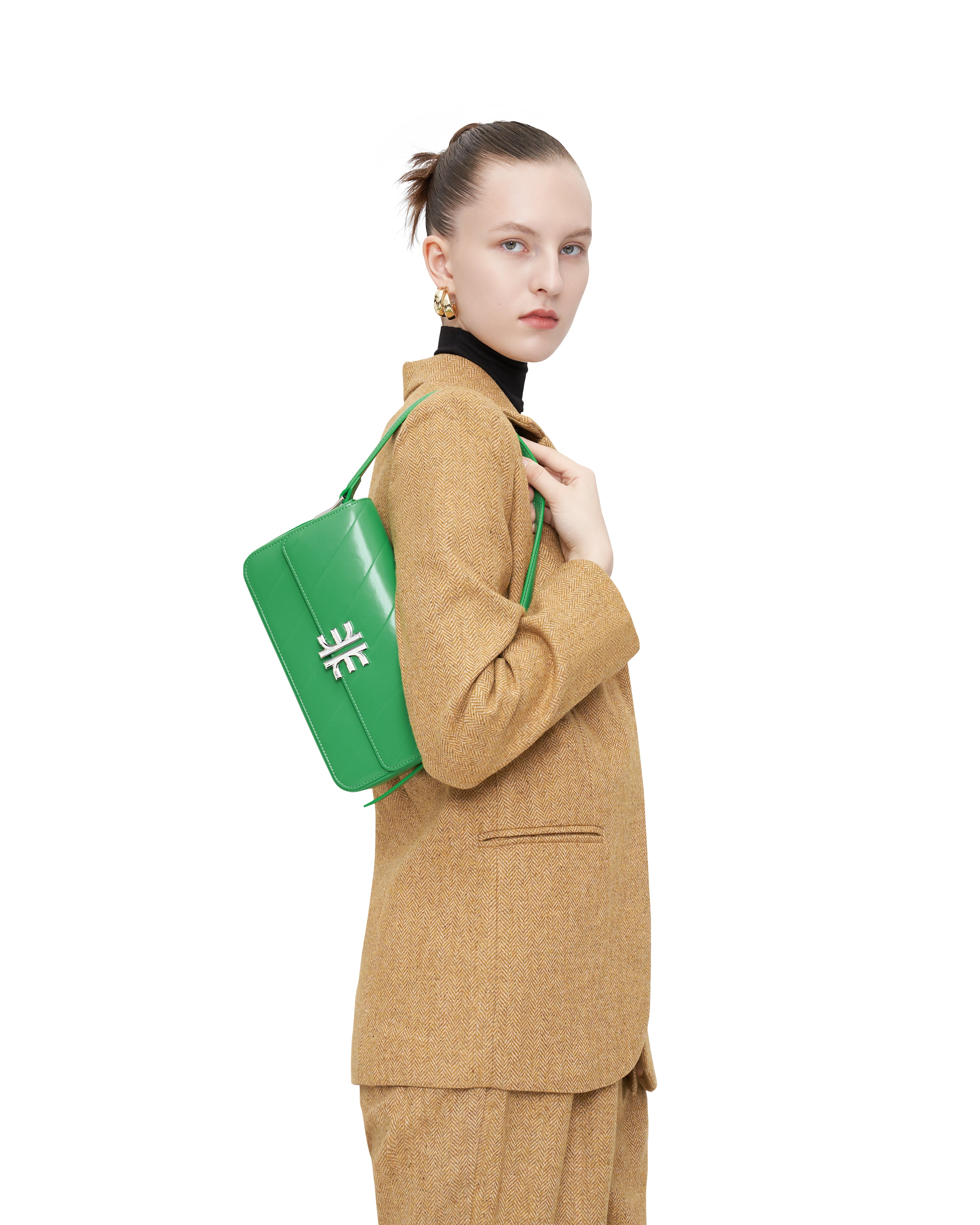 Mira Shoulder Bag Grass Green JW PEI Outlet