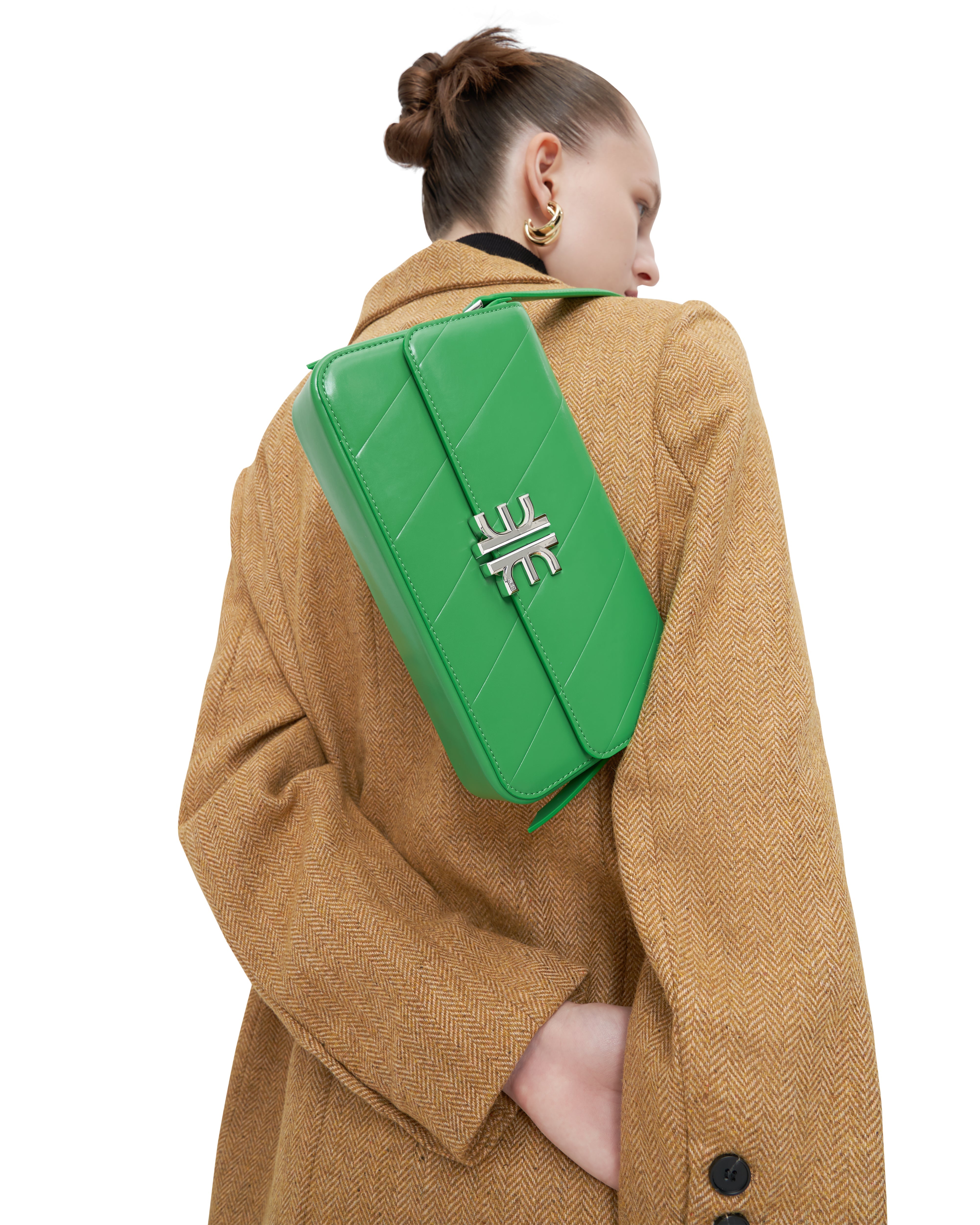 Mira Shoulder Bag Grass Green JW PEI Outlet
